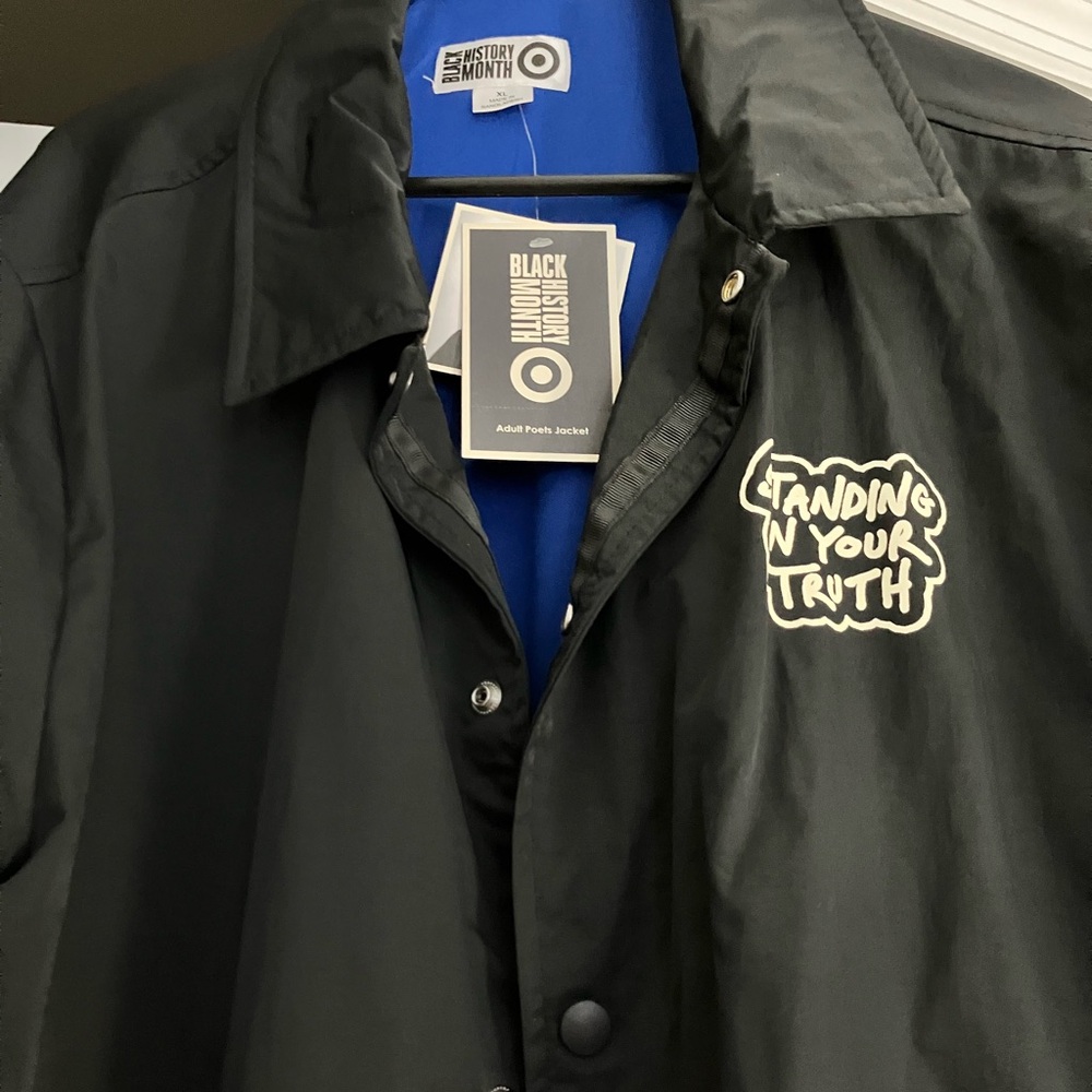 Blu: Black Boy Be- Black History Month Jacket - Black